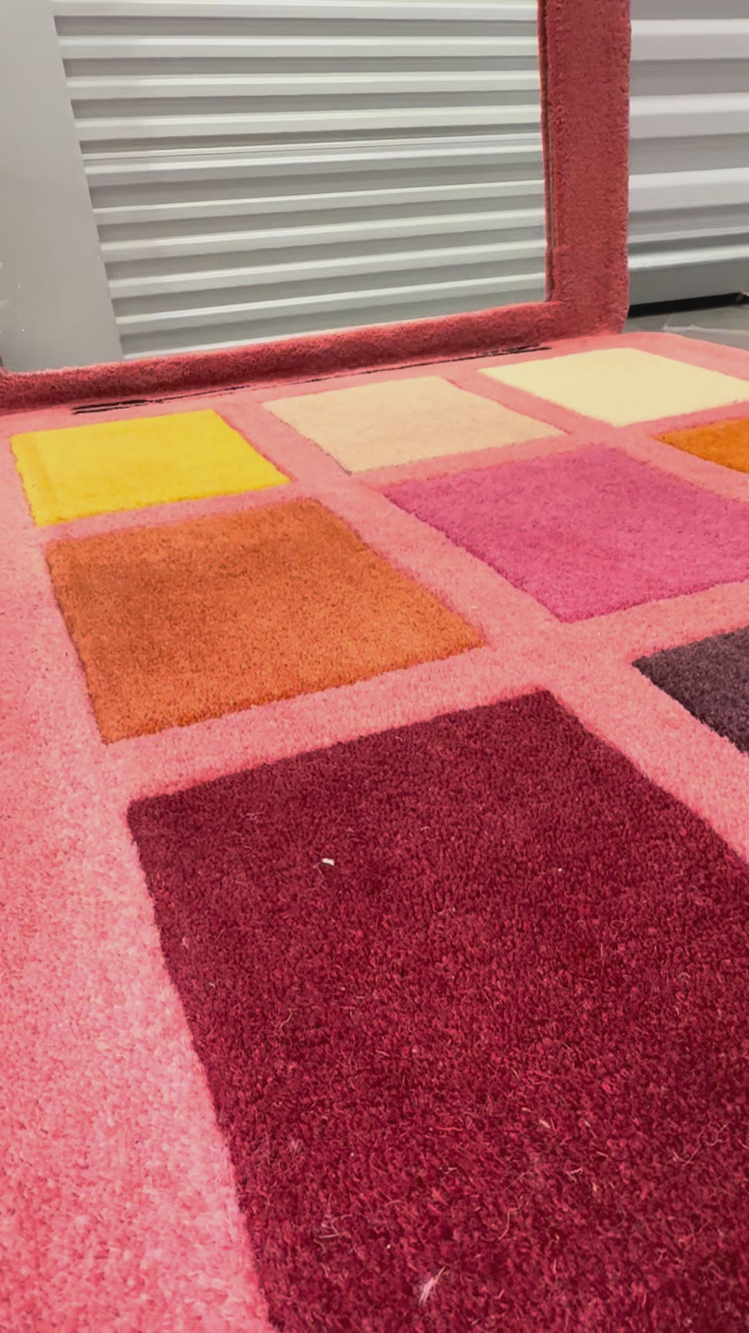 LARGE Eyeshadow Palette Mirror Rug - Ready to Ship!