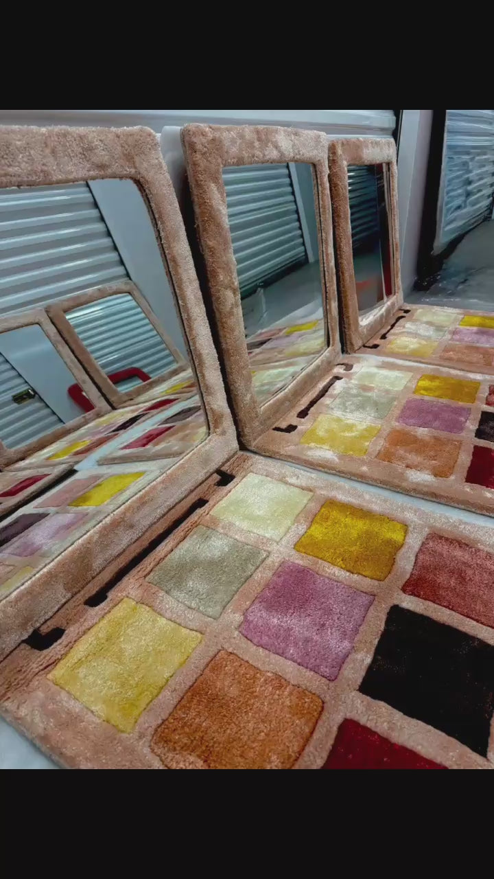 Eyeshadow Palette Mirror Rug - IN STOCK💕💕 READY TO SHIP!